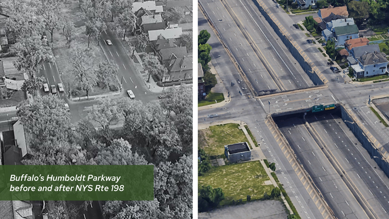 Humboldt Parkway at East Ferry Street